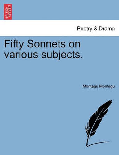 Cover image for Fifty Sonnets on Various Subjects.