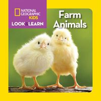 Cover image for Nat Geo Kids Look And Learn Farm Animals