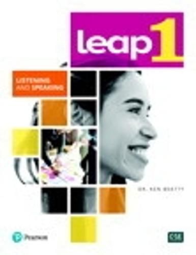 Cover image for LEAP 1 - Listening and Speaking Book + eText + MyLab
