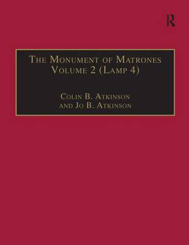 Cover image for The Monument of Matrones Volume 2 (Lamp 4): Essential Works for the Study of Early Modern Women, Series III, Part One, Volume 5