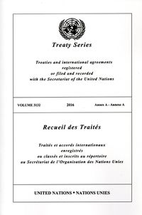 Cover image for Treaty Series 3132 (English/French Edition)