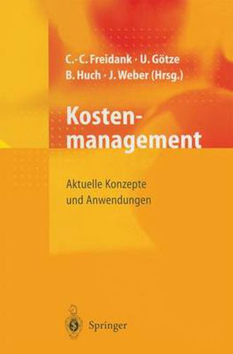 Cover image for Kostenmanagement: Aktuelle Konzepte und Anwendungen