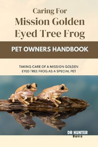Caring for Mission Golden Eyed Tree Frog