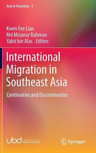 Cover image for International Migration in Southeast Asia: Continuities and Discontinuities
