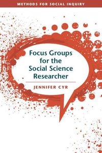 Cover image for Focus Groups for the Social Science Researcher