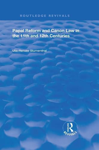 Cover image for Papal Reform and Canon Law in the 11th and 12th Centuries