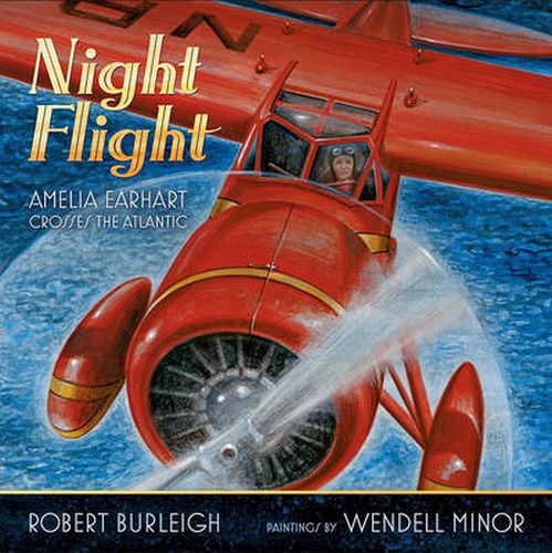 Cover image for Night Flight: Amelia Earhart Crosses the Atlantic