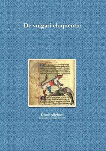 Cover image for De Vulgari Eloquentia