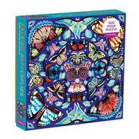 Cover image for Jigsaw Puzzle: Kaleido Butterflies 500 Pieces 