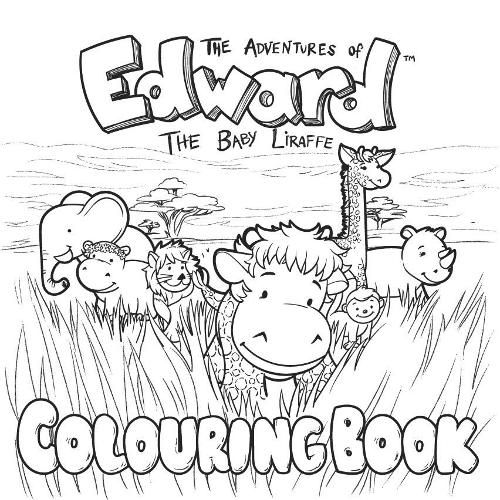 The Adventures of Edward the Baby Liraffe: Colouring Book