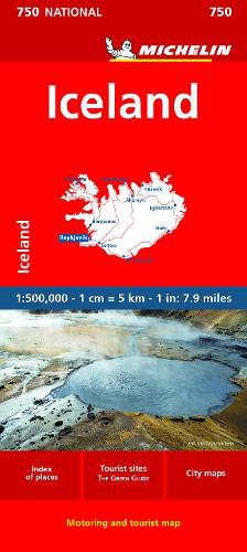 Cover image for Michelin Iceland Map 750