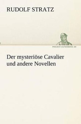 Cover image for Der mysterioese Cavalier und andere Novellen