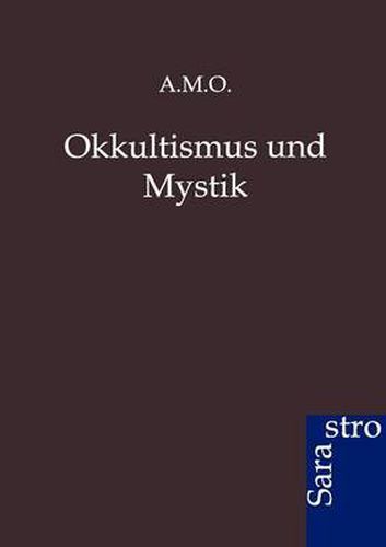 Cover image for Okkultismus Und Mystik