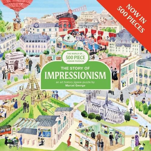 Cover image for The Story of Impressionism 500 pieces