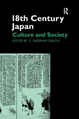 Cover image for 18th Century Japan: Culture and Society