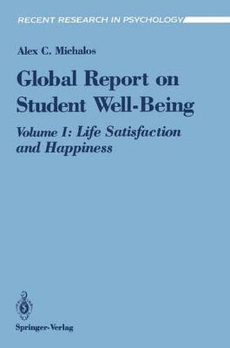 Global Report on Student Well-Being: Life Satisfaction and Happiness