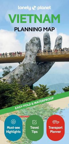 Cover image for Lonely Planet Vietnam Planning Map