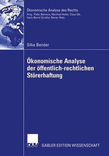 Cover image for Okonomische Analyse der Offentlich-rechtlichen Storerhaftung