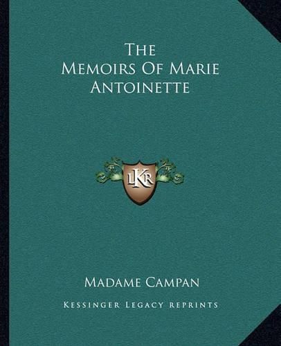 The Memoirs of Marie Antoinette