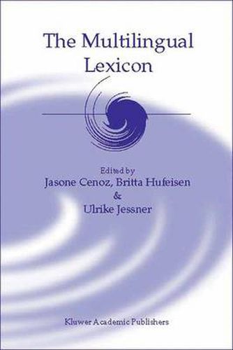 Cover image for The Multilingual Lexicon