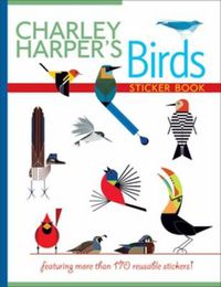 Cover image for Charley Harper's Birds Sticker Book