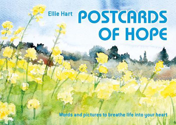 Cover image for Postcards of Hope: Words and pictures to breathe life into your heart