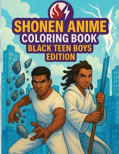 Cover image for Shonen Anime Coloring Book