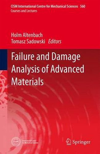 Cover image for Failure and Damage Analysis of Advanced Materials