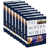 Cover image for The Oxford Encyclopedia of the Modern World: 1750 to the Present