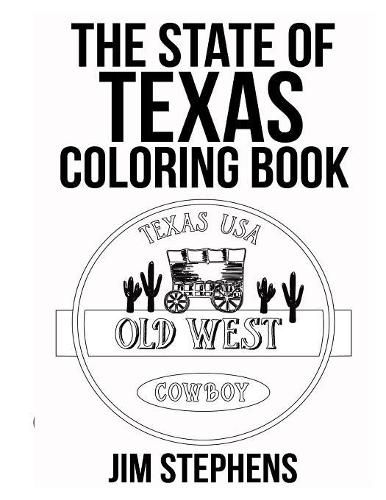 Cover image for The State of Texas Coloring Book