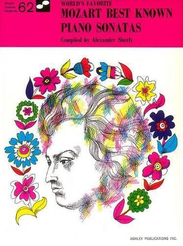 Cover image for Mozart Best Known Piano Sonatas 62 Worlds Favorite