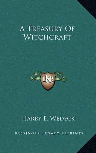 Cover image for A Treasury of Witchcraft