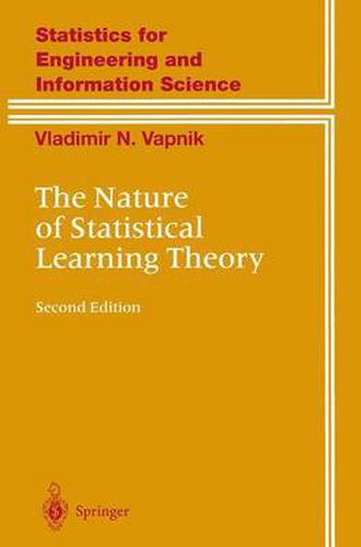 Cover image for The Nature of Statistical Learning Theory