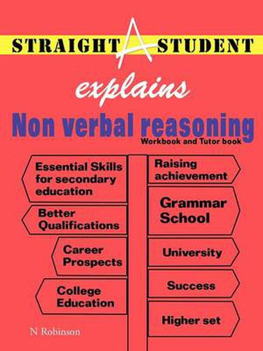 Cover image for Straight a Student Explains Non Verbal Reasoning