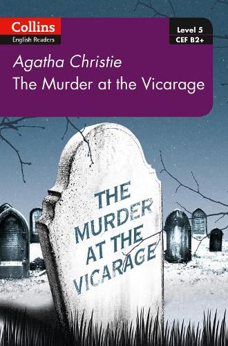 Cover image for Murder at the Vicarage: B2+ Level 5