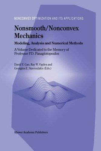 Cover image for Nonsmooth/Nonconvex Mechanics: Modeling, Analysis and Numerical Methods