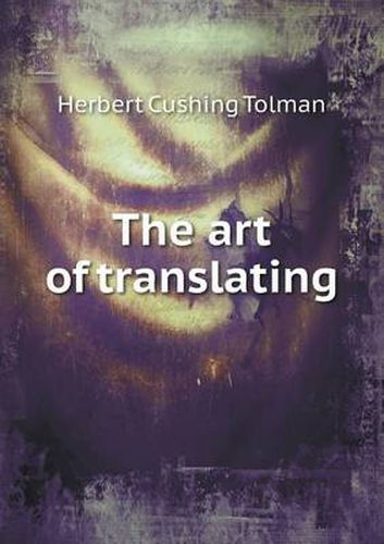 Cover image for The Art of Translating