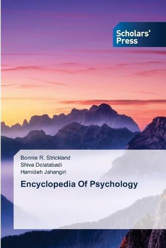 Cover image for Encyclopedia Of Psychology