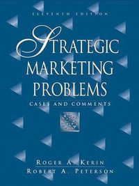 Cover image for Strategic Marketing Problems: Cases and Comments Value Package (Includes Marketing Planpro Premier)