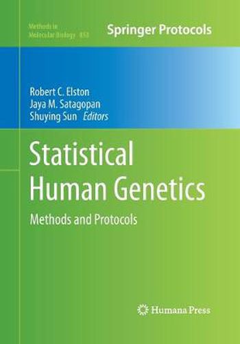 Cover image for Statistical Human Genetics: Methods and Protocols