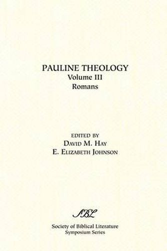 Cover image for Pauline Theology, Volume III