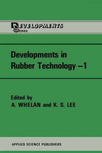 Cover image for Developments in Rubber Technology