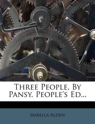 Cover image for Three People, by Pansy. People's Ed...