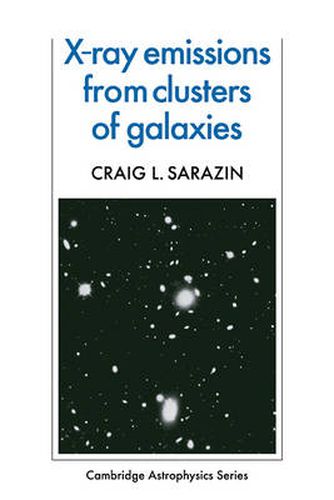 Cover image for X-Ray Emission from Clusters of Galaxies