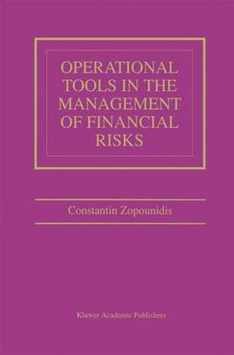 Cover image for Operational Tools in the Management of Financial Risks