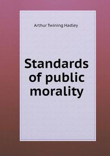 Cover image for Standards of public morality