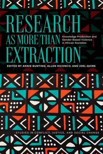 Cover image for Research As More Than Extraction