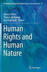 Cover image for Human Rights and Human Nature