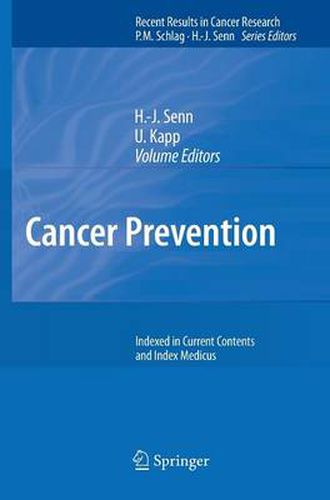 Cover image for Cancer Prevention