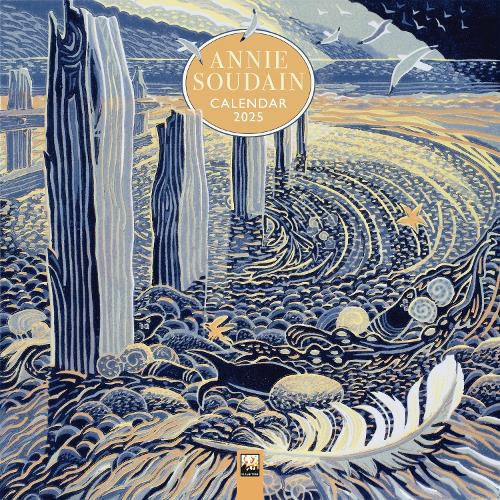 Annie Soudain Wall Calendar 2025 (Art Calendar)